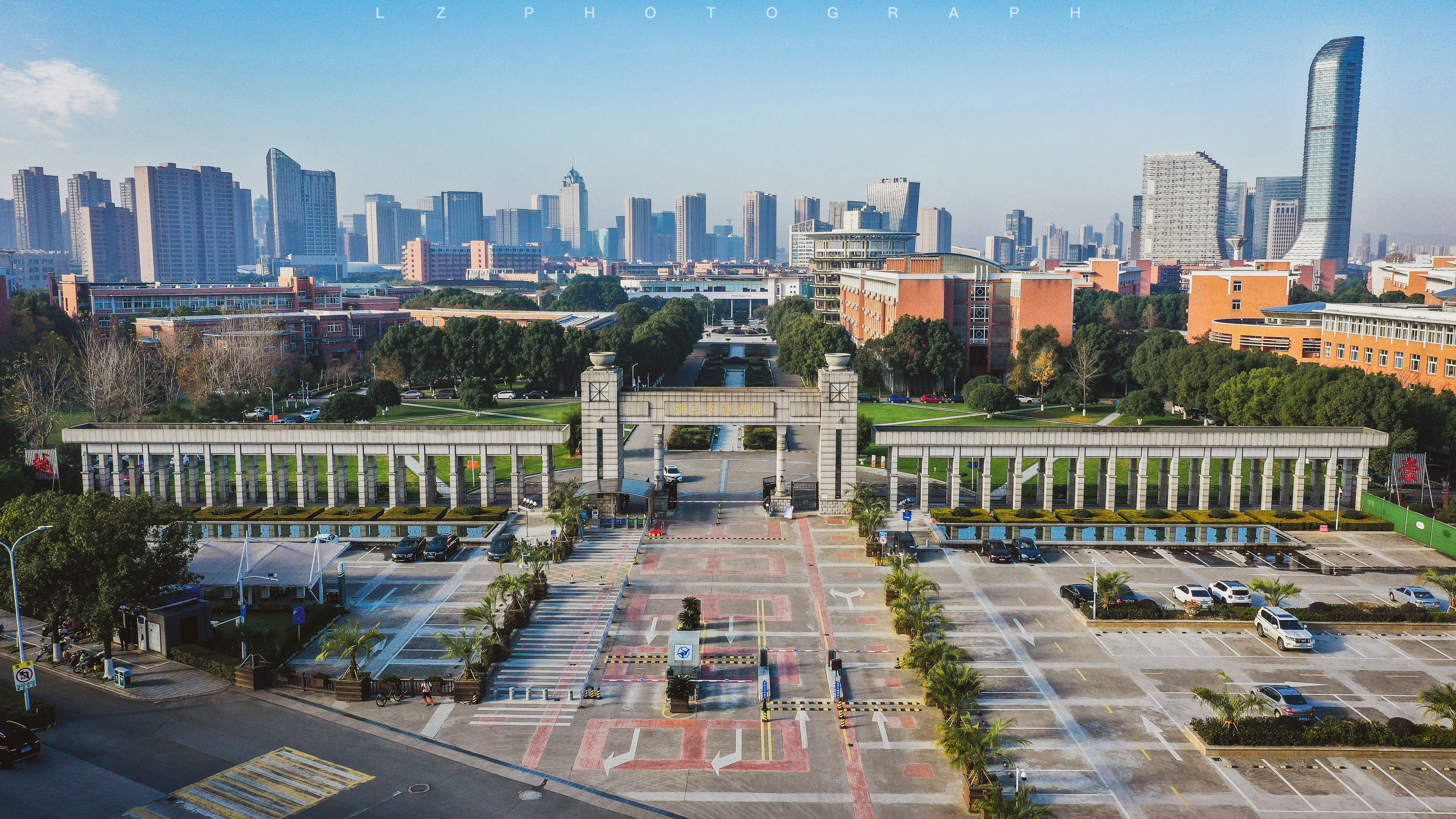 浙江万里学院 风景图片